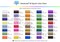 Simthread 40 Colors 40 Weight Polyester Embroidery Machine Thread Kit 550Y(500M) Compatible with Brother Babylock Janome Singer Husqvarna Bernina Embroidery and Sewing Machines